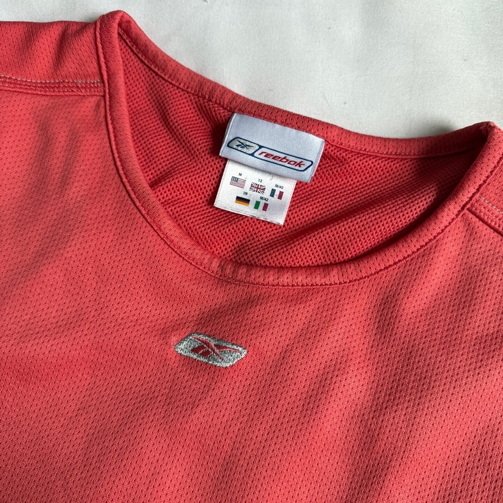 Vintage Reebok Mesh Mid Logo Tank Top - Picture 2 of 4